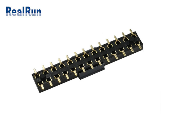 2.54mm SMT Vrouwelijke Kopbal Plastic Hoogte 3.5mm de Schakelaar van PCB van de Isolatie2x13p Positie