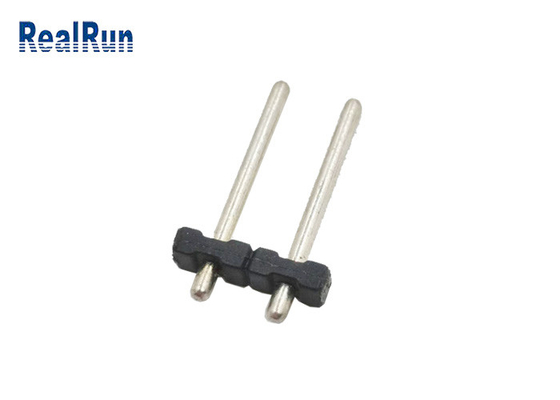 PBT 5.0mm de Kopballen 10A van Pin Header Round Pin Connector H2.0 1X2P kiest Rij uit