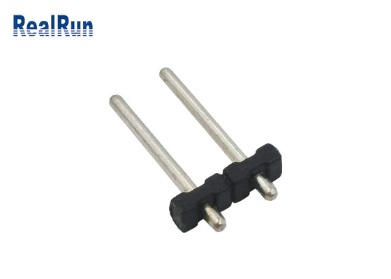 PBT 5.0mm de Kopballen 10A van Pin Header Round Pin Connector H2.0 1X2P kiest Rij uit