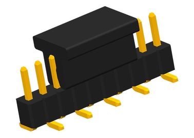 0.75A PCB van SMT Pin Header 10P kiezen de Schakelaar van de Rijglb PA6T Rechte hoek uit
