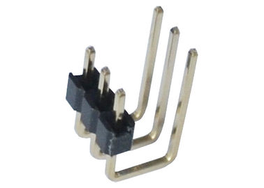 2.0mm de Speldkopbal van de 3 Speld Enige Rij het Type van 90 Graadu Schakelaar Zijplastiek