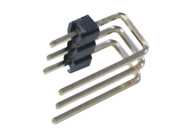 2.0mm de Speldkopbal van de 3 Speld Enige Rij het Type van 90 Graadu Schakelaar Zijplastiek