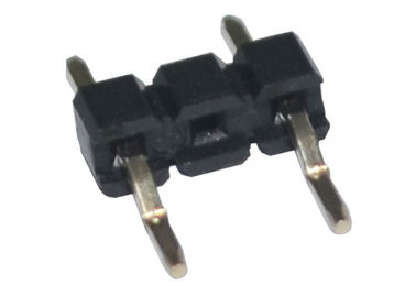PA6T horizontaal Pin Header Connector Double 3P maakt SGS 3A DC500V vuurvast