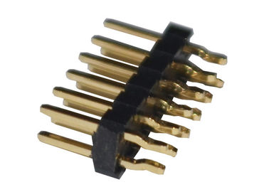 500VAC messingspa6t ONDERDOMPELING Pin Header Connector 2.54mm Hoogte 12P ISO9001
