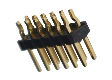 500VAC messingspa6t ONDERDOMPELING Pin Header Connector 2.54mm Hoogte 12P ISO9001