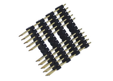 Vier Plastic de Hoogte36p Drie Rij van Pin Header Connector 500V AC 2.54mm