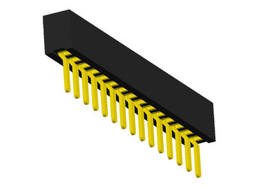 SMT-Type 15 de Schakelaar Enige Rij rechtstreeks 1.0mm X 2.1mm van de Speld Vrouwelijke Kopbal