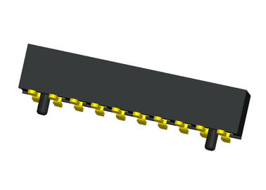 Het Type van de Schakelaar Vrouwelijke 180 Graad van de rechtstreeks 20 Speldkopbal Dubbele Rij 1.0X2.1mm