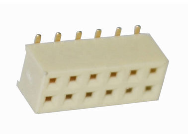 12 van de Schakelaar Vrouwelijke PCB van de speldkopbal Schakelaar 2.0mm Type van SMT van de Hoogte het Dubbele Rij