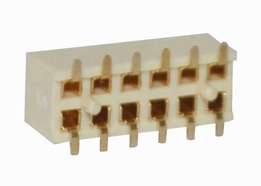 12 van de Schakelaar Vrouwelijke PCB van de speldkopbal Schakelaar 2.0mm Type van SMT van de Hoogte het Dubbele Rij