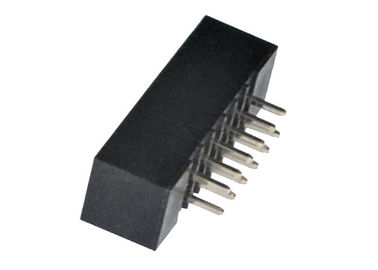 Rechte IDC-het Vakje van PCB Kopbalschakelaar 180 Graad 2.0mm de Contactdoos van de Hoogte2x12 Speld