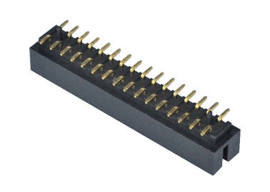 Vakje 2mm Speldkopbal 32 het Type van Speldsmt Materiële het Contactweerstand van het Messingscontact
