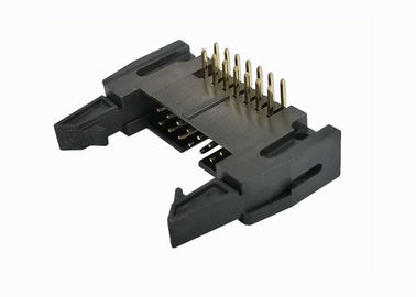 2.54mm Kopbal 14 het Speld Gehulde Gat 500V van de Rechte hoekspeld van de Schakelaartrog