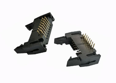 2.54mm Kopbal 14 het Speld Gehulde Gat 500V van de Rechte hoekspeld van de Schakelaartrog