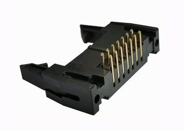 2.54mm Kopbal 14 het Speld Gehulde Gat 500V van de Rechte hoekspeld van de Schakelaartrog