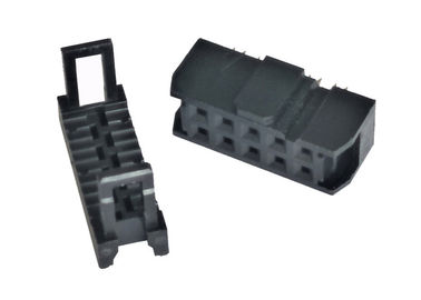 Zwarte IDC-Schakelaar 2.54mm de Vrouwelijke Schakelaars van de het Lintkabel van de Kopbalcomputer