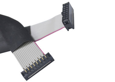 Douane 2.0mm van de de Kabelassemblage van IDC de Vlakke Beëindiging van het de Haak Rechthoekige Soldeersel