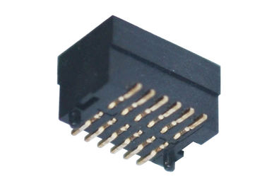 De Raad van PA9T LCP H4.0 Mm om Schakelaars 0.8Mm in te schepen Type van Hoogte het Vrouwelijke Kopbal 2*6P SMT