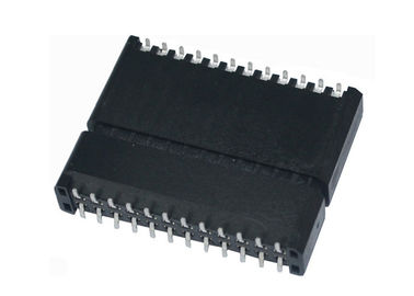 2.54mm Oppervlakte van 24 PCB van de Speld de Mannelijke BTB Schakelaar zetten de Dubbele Rij van de Speldkopbal op