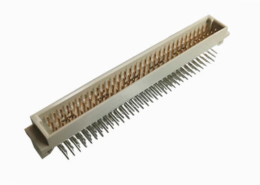 Messing DIN 41612 de Rechte hoekschakelaar van Schakelaarpcb 2,54 Mm-Hoogtekopbal