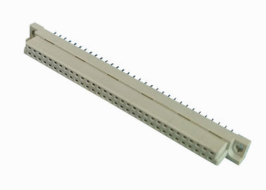 PBT Vrouwelijk DIN 41612 Schakelaar 2.54mm Hoogte 180 Graad Rechte Dubbele Rij