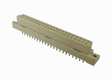 Van de de Rijspeld van de koperlegering de Dubbele van de Kopbal 2.54 Mm Hoogte Vrouwelijke Rechte 180 Graad