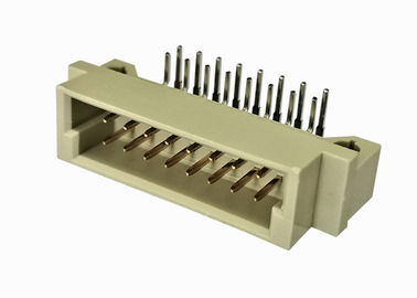 2x8 de Mannelijke Rechte hoek DIN 41612 van speldkopbal 2.54 Mm Dubbele Rij 90 Graad