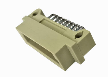 2x8 de Mannelijke Rechte hoek DIN 41612 van speldkopbal 2.54 Mm Dubbele Rij 90 Graad