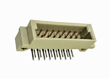 2x8 de Mannelijke Rechte hoek DIN 41612 van speldkopbal 2.54 Mm Dubbele Rij 90 Graad