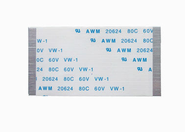 De witte Vlakke Kabel A van FFC FPC/Bschakelaar 0.5mm Flexibele Vlakke Draad