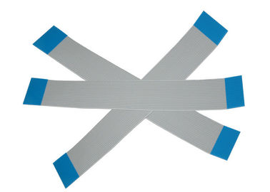 Aangepaste 18 Speldfpc Vlakke Kabel 1.0mm een Materiaal van het Typetin Geplateerd Contact