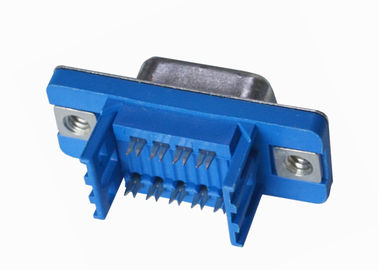 Blauwe 2.77mm het Type van 9 Speldd Contactdoos Recht Type van DP van het Vrouwelijke Schakelaarsoldeersel
