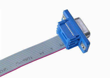 Blauwe 2.77mm het Type van 9 Speldd Contactdoos Recht Type van DP van het Vrouwelijke Schakelaarsoldeersel