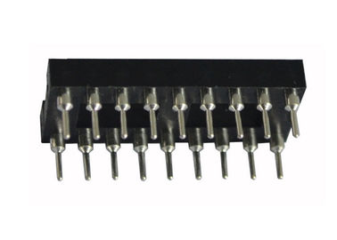 Rond Gat 2.54mm IC-de Kopbalschakelaar van de Contactdoos18p Rechte Speld 180 Graad