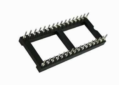 Messingscontactdoos Ic 16 Speld180°two Rij 2.54mm Hoogte 7,62 de Schakelaar van de Kaartrand
