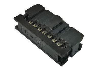 16 van de de Kringsraad van de Speld Vrouwelijke IDC Draad het Lintschakelaars 2.54mm Soldeerselbeëindiging
