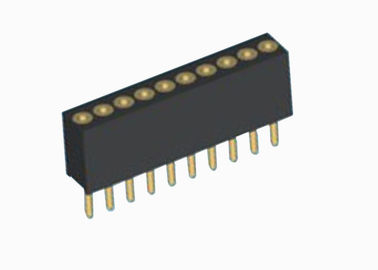 PCB kiezen Rij Vrouwelijke Kopbal 1.27mm Huidige Classificatie van Hoogte uit de Rechte 2 AMPÈRE