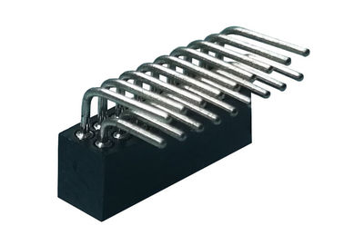 1.27mm Dubbele van de Rechte hoekpcb van de Rij Vrouwelijke Kopbal de Raadsschakelaar 20 Speld