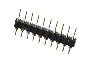 2.54mm door de Kopbal Enige Rij Type 10 van de Gatenspeld van 180 Graadonderdompeling Speldschakelaar