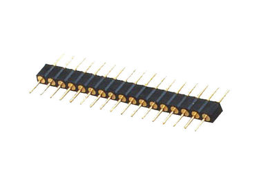 2.54mm door de Kopbal Enige Rij Type 10 van de Gatenspeld van 180 Graadonderdompeling Speldschakelaar