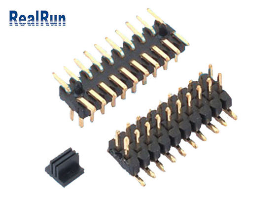 1.0mm Hoogte Mannelijk SMT SMD 2x10 Pin Header Connector