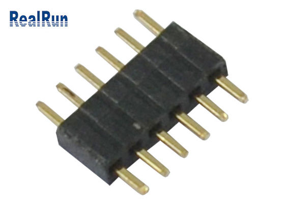 6 positie 1.0mm Hoogte1*6 Speld 0.75A Pin Header Connector