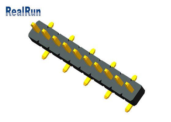 UL94V-0 SMT SMD 10P 	0.75A 1.0mm Hoogte Pin Header Connector