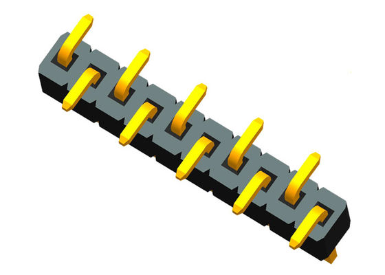 UL94V-0 SMT SMD 10P 	0.75A 1.0mm Hoogte Pin Header Connector