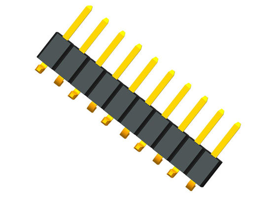 UL94V-0 SMT SMD 10P 	0.75A 1.0mm Hoogte Pin Header Connector