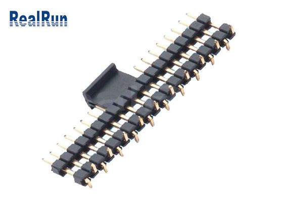 Enige Rij PA6T 1.0mm Hoogte 1x20P Pin Header Connector