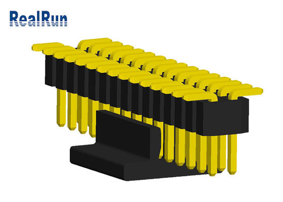 SMT 0.75A 1.0mm Hoogtepa6t UL94V-0 Dubbele Rij Pin Header