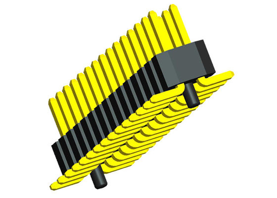 1.0mm Hoogte Dubbele Rij SMT Pin Header 0.75A met Plaatspost