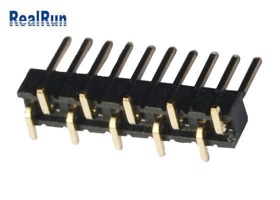 10pin kies Schakelaar van de Rij500vac PA6T SMD de Mannelijke Kopbal uit
