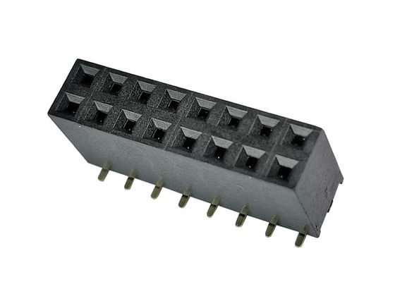 PA9T dubbele Rij 2.54mm Hoogte de Vrouwelijke Kopbal van 8.5mm Hoogtesmt
